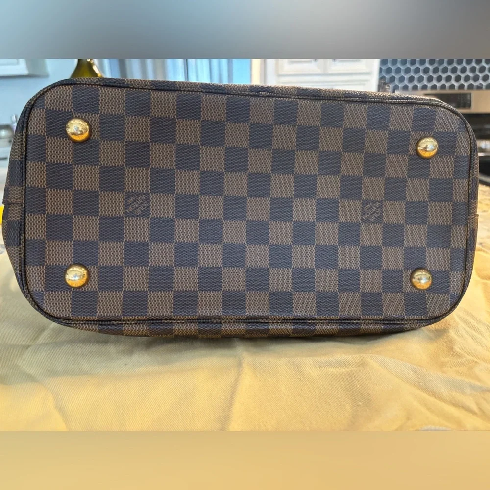 Louis Vuitton Belmont Damier Ebene shoulder handbag - Authentic without pochette
